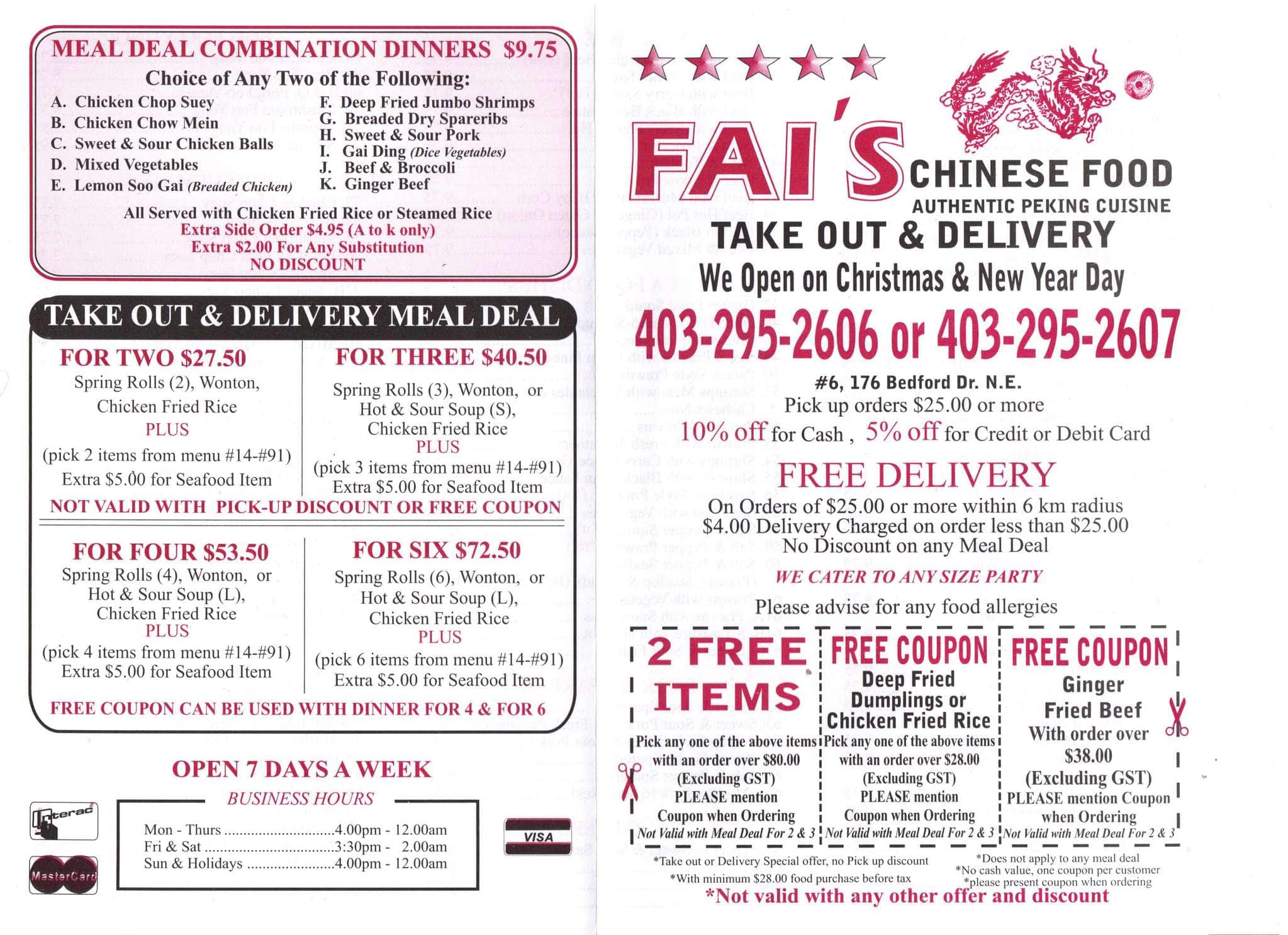 Chinese Restaurant Delivery Calgary Chinese Restaurant Delivery Calgary