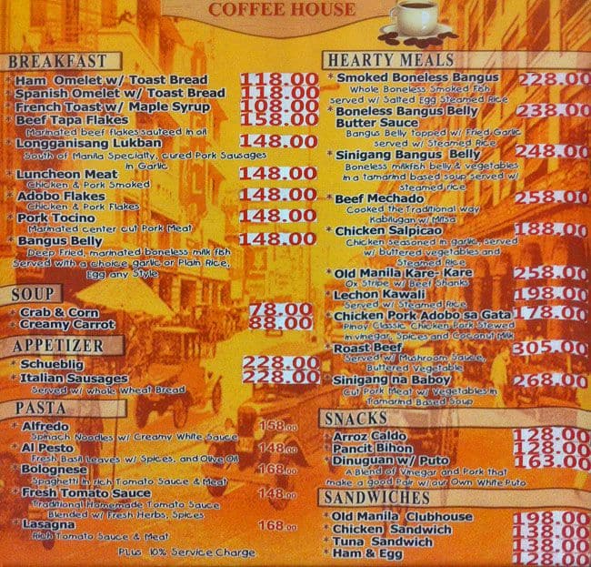 old-manila-coffee-house-menu-menu-for-old-manila-coffee-house-legaspi