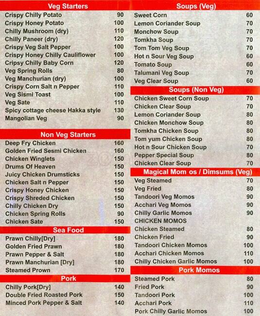 3 Peppers Menu, Menu for 3 Peppers, Kamla Nagar, New Delhi Zomato