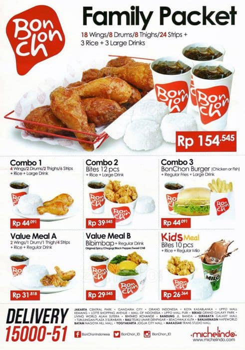 Bon Chon Menu, Menu for Bon Chon, Gandaria, Jakarta - Zomato Indonesia