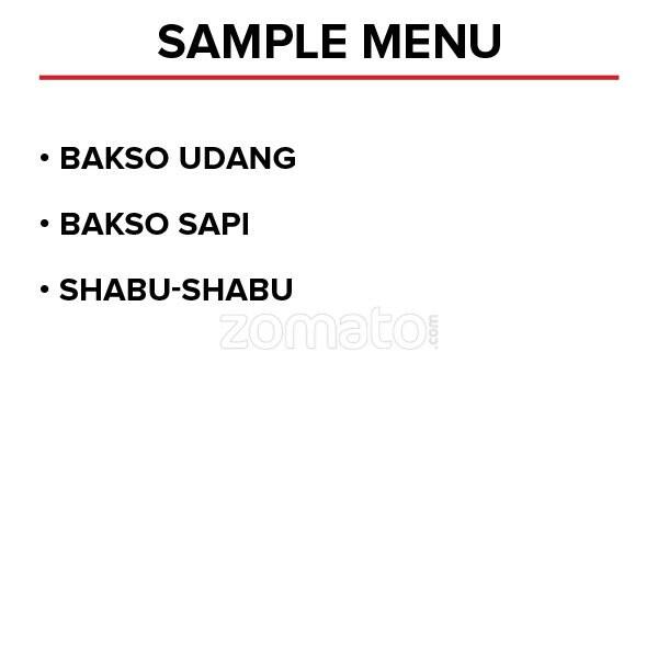Hot Pot Garden Menu, Menu untuk Hot Pot Garden, Menteng, Jakarta