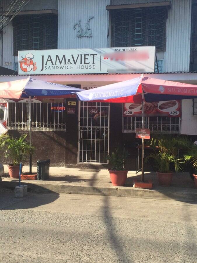 Jam & Viet Sandwich House Menu Zomato Philippines